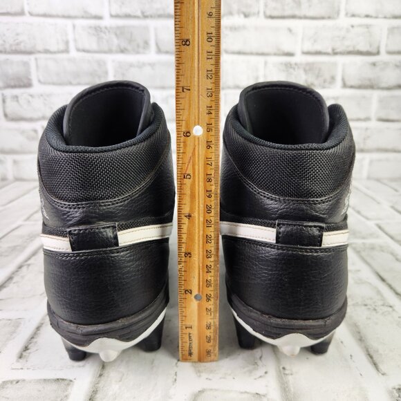 Nike Air Jordan 1 TD Mid Lunarlon Men\'s Size 12.5 Black Athletic Football Cleats main image 7